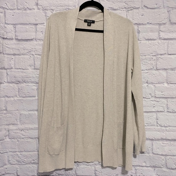 Tribesman 44 Draped Open Front Cardigan - Picture 1 of 6